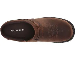 Мюли Roper Laces из кожи Crazy Horse с декоративной шнуровкой