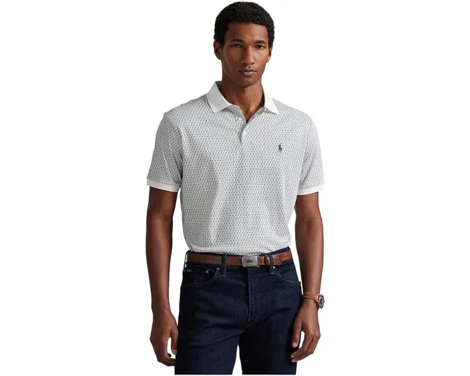 Polo Ralph Lauren классическая поло из мягкого хлопка с вышитым пони