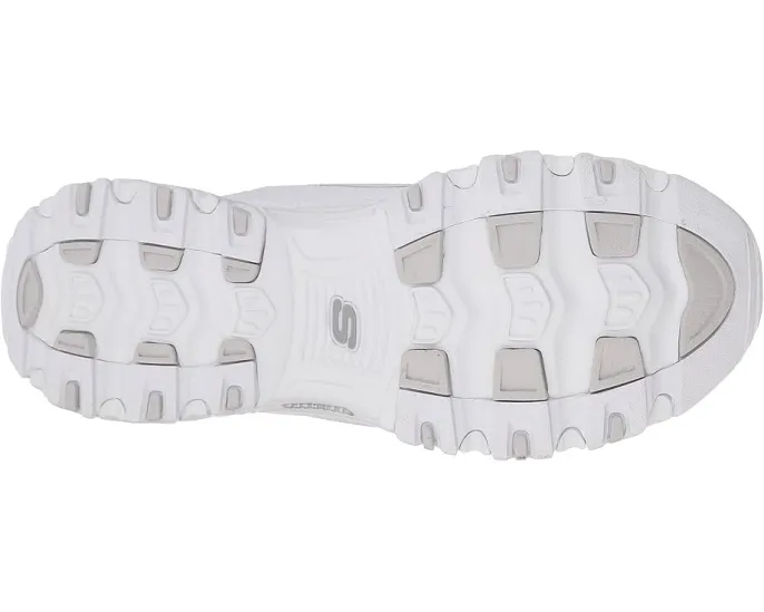 Кроссовки SKECHERS D'Lites Bright Sky на эластичной перемычке со стелькой Air Cooled Memory Foam