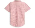 Polo Ralph Lauren Kids Полосатая рубашка из хлопкового пике для малышей и детей