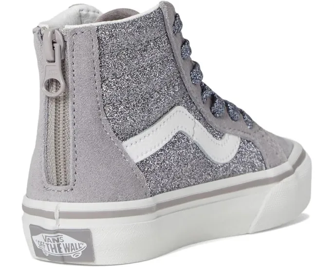 Детские кроссовки Vans SK8-Hi Zip на шнуровке и молнии