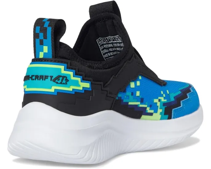 Детские кроссовки SKECHERS KIDS Ultra Flex 3.0 с пиксельным принтом