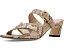Сланцы Stuart Weitzman Sai Slides 50 на устойчивом каблуке с квадратным носком