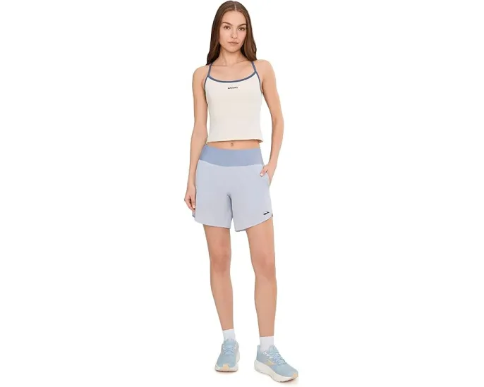 Беговые шорты Brooks Chaser длиной 7 дюймов (17.78 см) 2.0 с карманами для телефона