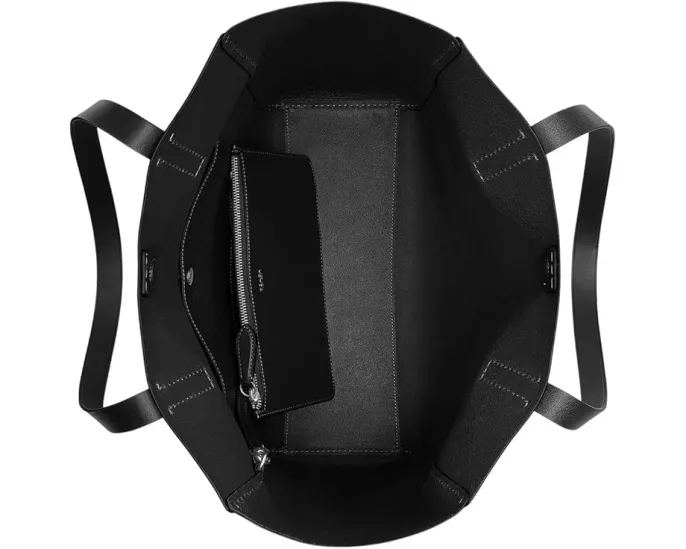 Тота COACH Broadway из натуральной и растительно-дубленой кожи с карманом для ноутбука