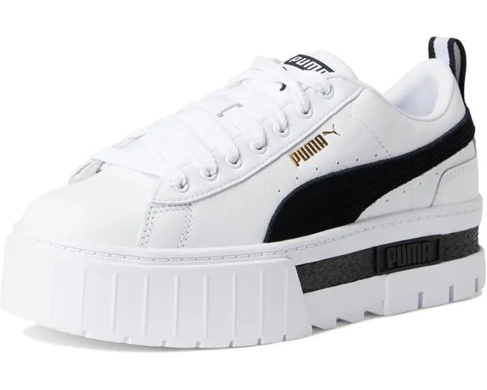 Кроссовки Puma Mayze из комбинированных материалов с петлей на пятке