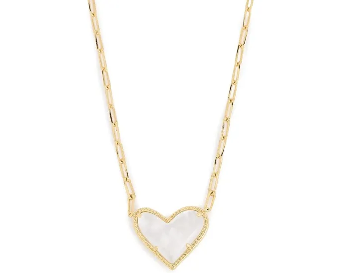 Массивное короткое колье Kendra Scott Ari Heart Statement
