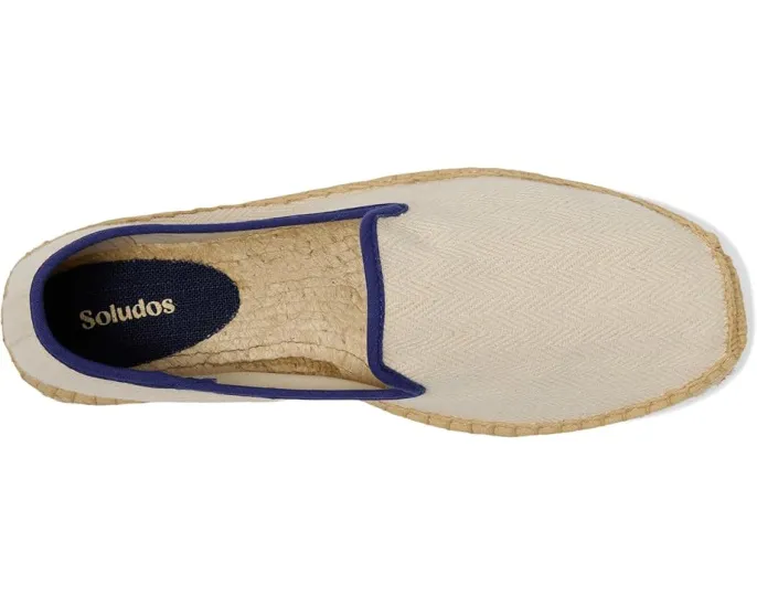 Эспадрильи Soludos Smoking Slipper с миндалевидным носком на джутовой подошве