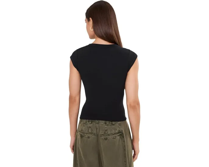Мягкая бесшовная футболка So Soft Seamless Modal Baby Tee от Free People