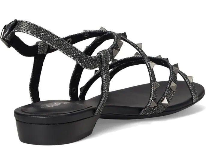 Босоножки Vaneli Basira с ремешками и декоративными заклепками