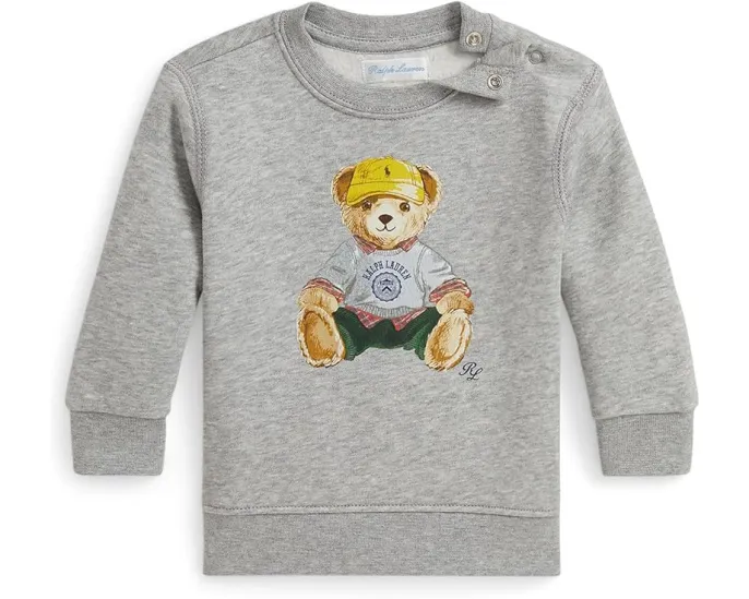 Толстовка из флиса с медвежонком Polo Ralph Lauren Kids для младенцев