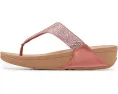 Сандалии FitFlop Lulu Crystal-mix с металлизированным верхом и перемычкой между пальцев