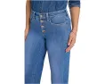 NYDJ Джинсы Teresa с широкими штанинами Blue Paradise и технологией Lift Tuck