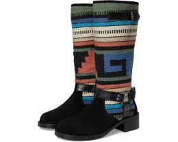 Высокие сапоги Seychelles Willie из замши с принтом и широким каблуком