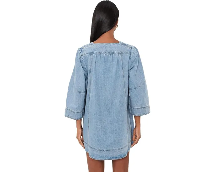 Комплект Goldie Free People с топом на завязках и юбкой миди