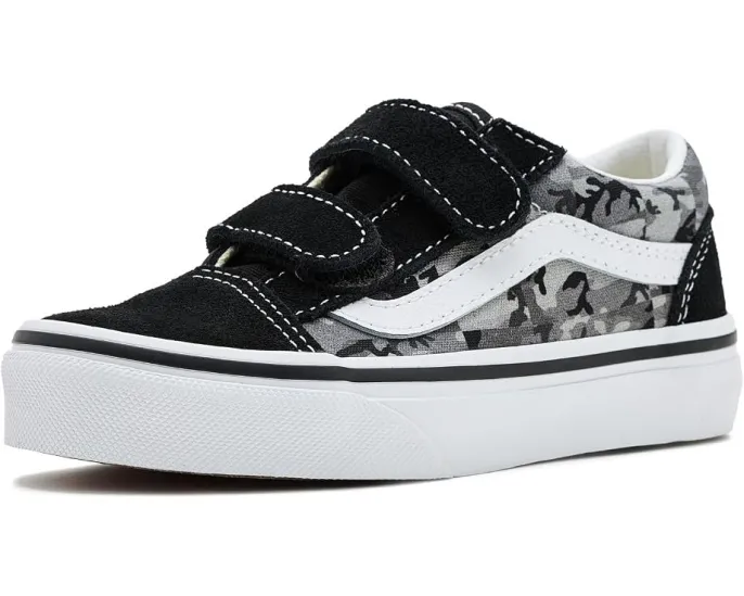 Детские кроссовки Vans Old Skool V на липучках