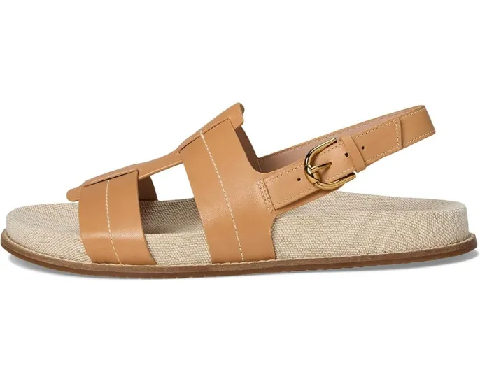 Сандалии Cole Haan Marlee Fisherman Footbed с регулируемой пряжкой и формованной стелькой