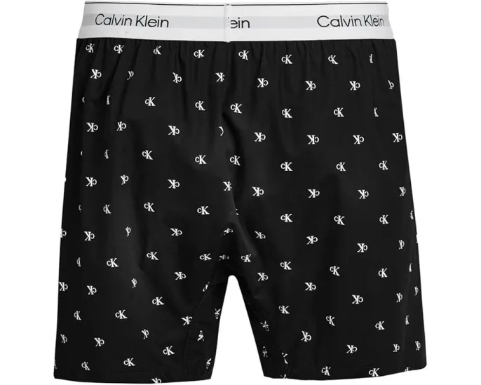 Боксеры Calvin Klein Underwear Cotton Poplin с полосатым принтом