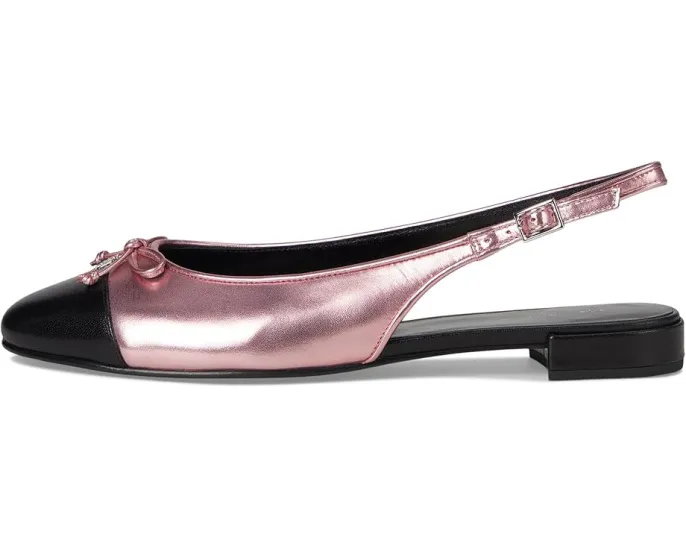 Балетки Tory Burch Cap-Toe Slingback с ремешком на щиколотке