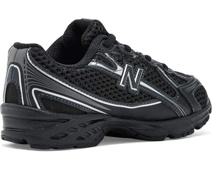 New Balance детские кроссовки 740 Bungee Lace черные