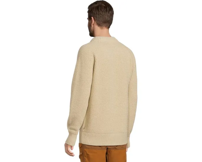 Свитер Fjällräven Ovik Waffle Knit из мериносовой шерсти с регланом