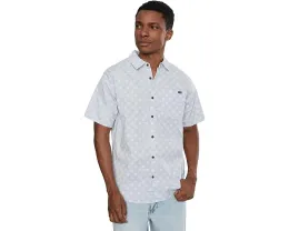 Hurley Lido Stretch Рубашка с коротким рукавом и карманом для очков