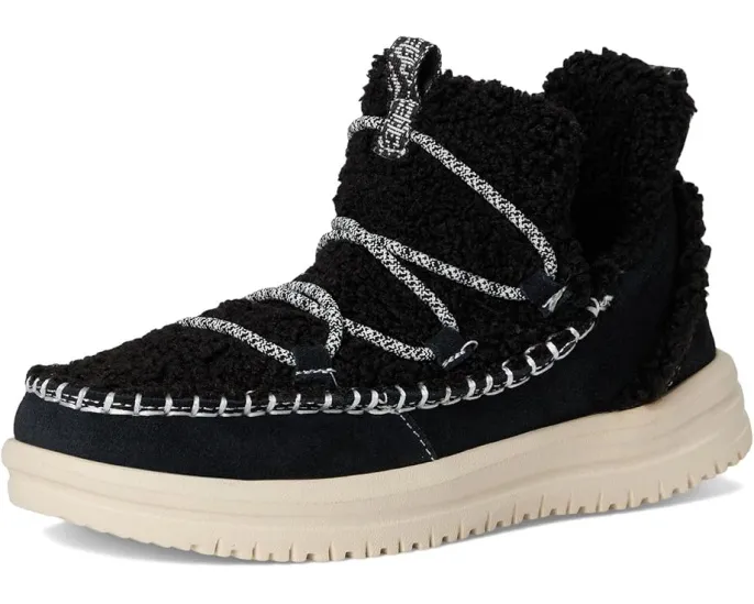 Ботинки Hey Dude Camden Suede Cozy с водоотталкивающей кожей и флисом