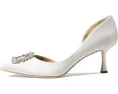 Туфли Fabia с декором из жемчуга и кристаллов Badgley Mischka