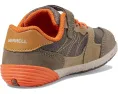 Кроссовки Merrell Bare Steps A83 для малышей с кожаным верхом и застежкой на липучке