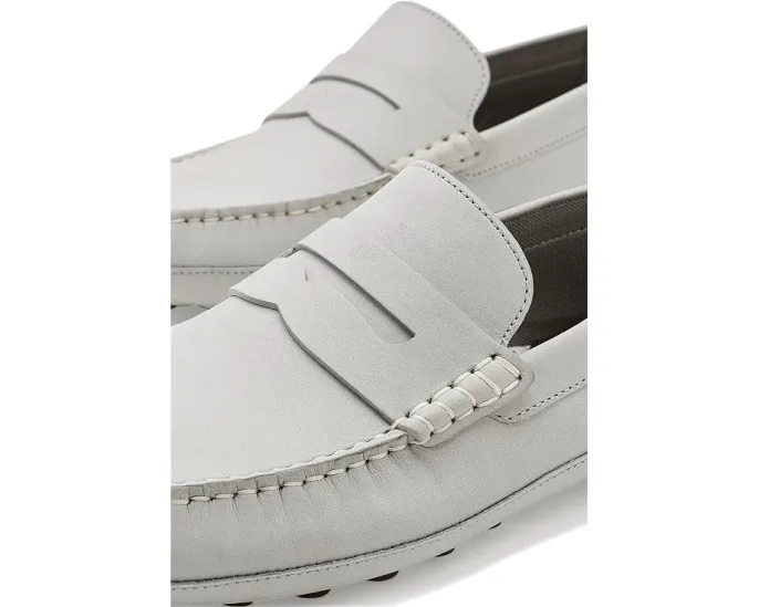 Замшевые лоферы Cole Haan Davies Grand Penny с круглым носком и резиновой подошвой