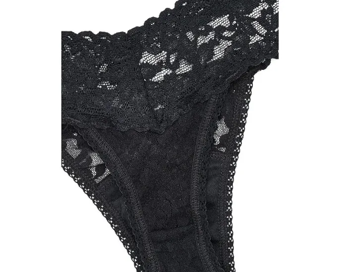 Трусы-танга Hanky Panky Signature Lace Low Rise Thong 3 шт