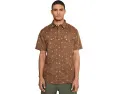 Рубашка Pendleton Laramie с коротким рукавом в цвете Horseshoe Brown