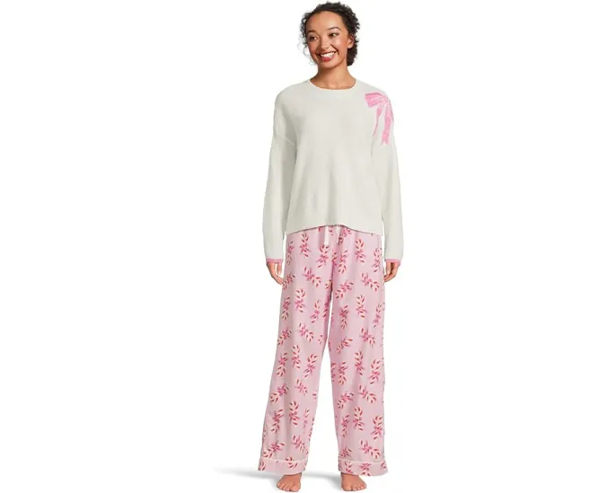 Пижамные брюки P.J. Salvage Flannel с рисунком собак и эластичным поясом