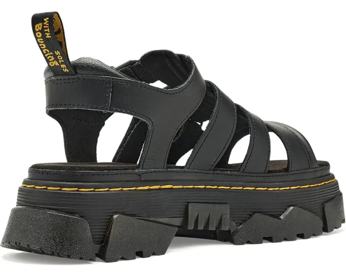 Ботинки Dr. Martens Mattison 3S с тремя регулируемыми ремнями на платформе 5 см