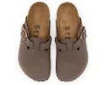 Детские сабо Birkenstock Boston из искусственной кожи с контурной стелькой