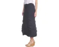Юбка XCVI Stretch Poplin с двойными сборчатыми панелями и завязкой на талии