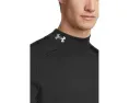 Under Armour ColdGear Armour Fitted Mock с двуслойной тканью и воротником-стойкой