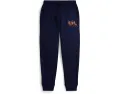 Спортивные штаны Polo Ralph Lauren Kids из флиса с вышитым логотипом Triple-Pony