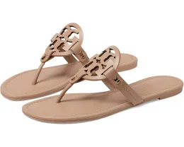 Сандалии-шлепанцы Tory Burch MILLER с ботаническим принтом и стелькой из кожи