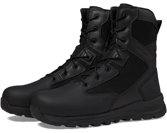 Ботинки Carhartt Gilmore с боковой молнией и нанокомпозитным носком высотой 8 дюймов