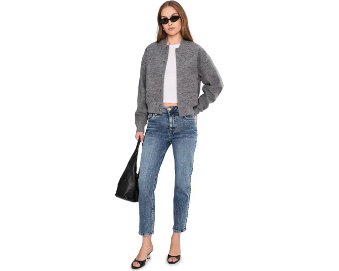 Джинсы Rachael High Rise Fab Ab Mom Regular Hem от KUT from the Kloth