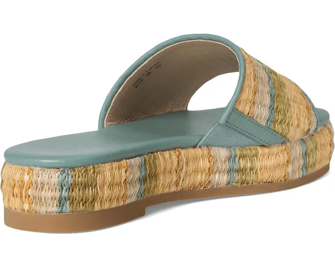 Сандалии Jack Rogers Bay Flatform на платформе с верхом из кожи и подошвой из резины