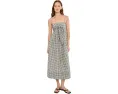 Платье-комбинация Vince Tie Smocked Cami Dress на бретелях