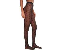 Колготки Wolford Daisy Knit с миниатюрным цветочным мотивом и матовой отделкой