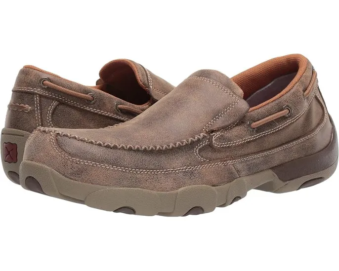 Рабочие мокасины Twisted X Work MDMSC03 с композитным защитным мыском