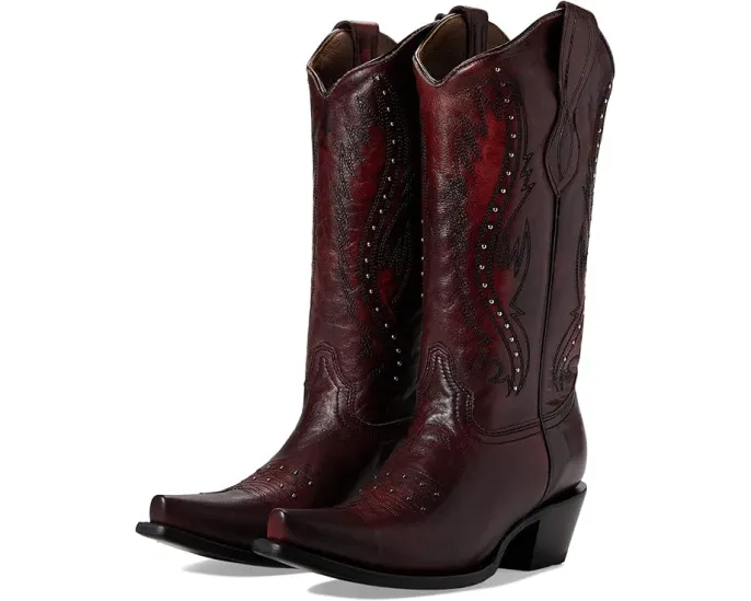 Ковбойские сапоги Corral Boots L2076 с квадратным носком и декоративной голенищем