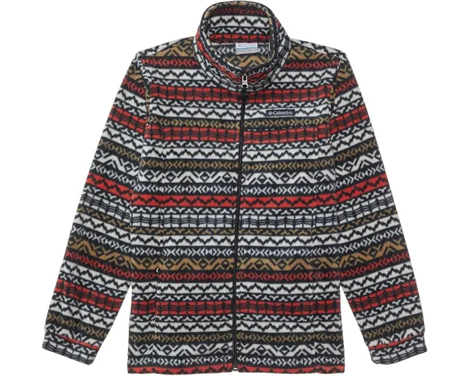 Детская флисовая куртка Columbia Kids Zing III с карманами на молнии