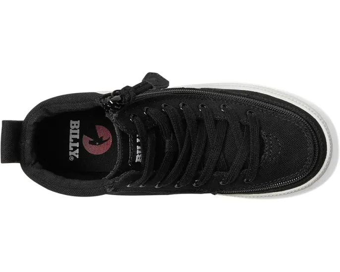 Кроссовки BILLY Footwear Classic Lace High для детей с молнией и цветочным принтом