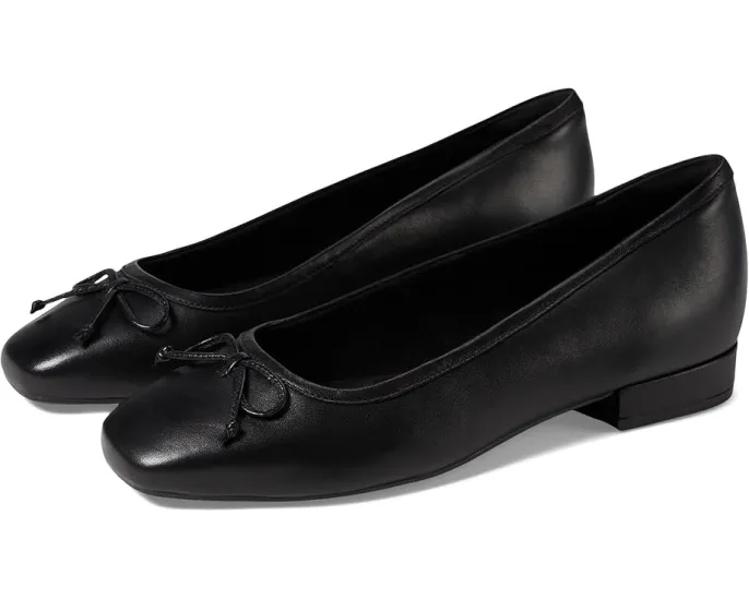 Балетки Rockport Sadie с квадратным носком и бантом на низком каблуке