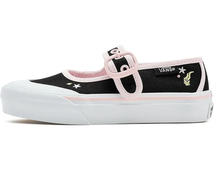 Детские туфли Mary Jane Vans Kids из прочного холста с застежкой на пряжку